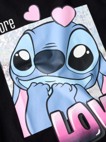 NAME IT T-shirt Fora Stitch Black